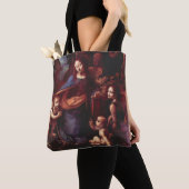 Leonardo da Vinci's Maagd (Madonna) van de rotsen Tote Bag (Dichtbij)