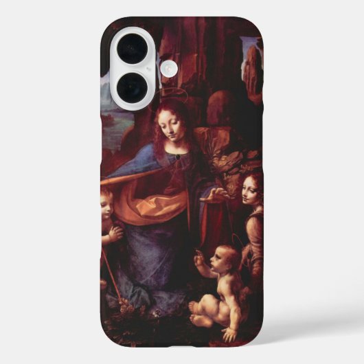Leonardo da Vinci's Madonna van de Grot Case-Mate iPhone Case (Achterkant)