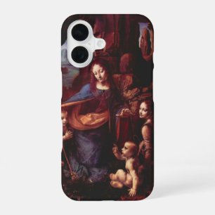 Leonardo da Vinci's Madonna van de Grot iPhone 16 Hoesje
