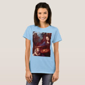 Leonardo da Vinci's Madonna van de Rotsen T-shirt (Voorkant volledig)