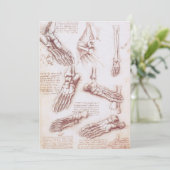 Leonardo da Vinci's menselijke anatomie voet Botte (Staand voorkant)