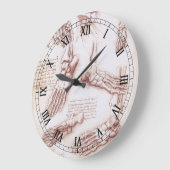 Leonardo da Vinci's menselijke anatomie voet Botte Grote Klok (Hoek)