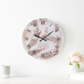 Leonardo da Vinci's menselijke anatomie voet Botte Grote Klok (Huis)