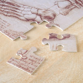 Leonardo da Vinci's menselijke anatomie voet Botte Legpuzzel (Zijkant)