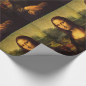 Leonardo Da Vinci's Mona Lisa Cadeaupapier (Hoek)