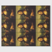 Leonardo Da Vinci's Mona Lisa Cadeaupapier (Vlak)