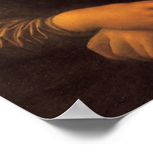 Leonardo Da Vinci's Mona Lisa Poster (Hoek)