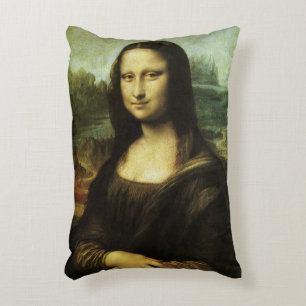 Leonardo da Vinci's Mona Lisa, Renaissancekunst Accent Kussen