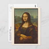 Leonardo da Vinci's Mona Lisa, Renaissancekunst Briefkaart (Voorkant / Achterkant)