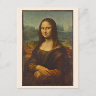 Leonardo da Vinci's Mona Lisa, Renaissancekunst Briefkaart