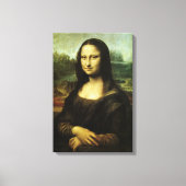 Leonardo da Vinci's Mona Lisa, Renaissancekunst Canvas Afdruk (Voorkant)