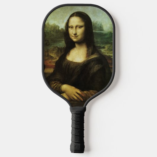 Leonardo da Vinci's Mona Lisa, Renaissancekunst Pickleball Paddle (Achterkant)