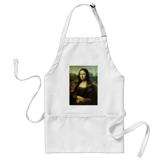 Leonardo da Vinci's Mona Lisa, Renaissancekunst Standaard Schort (Voorkant)