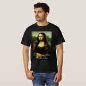Leonardo da Vinci's Mona Lisa, Renaissancekunst T-shirt (Voorkant volledig)