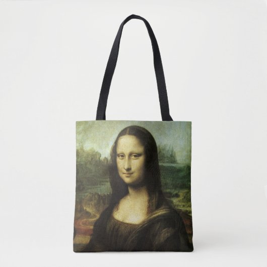 Leonardo da Vinci's Mona Lisa, Renaissancekunst Tote Bag (Voorkant)