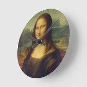 Leonardo da Vinci's Mona Lisa Ronde Klok (Hoek)