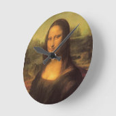 Leonardo Da Vinci's Mona Lisa Ronde Klok (Hoek)
