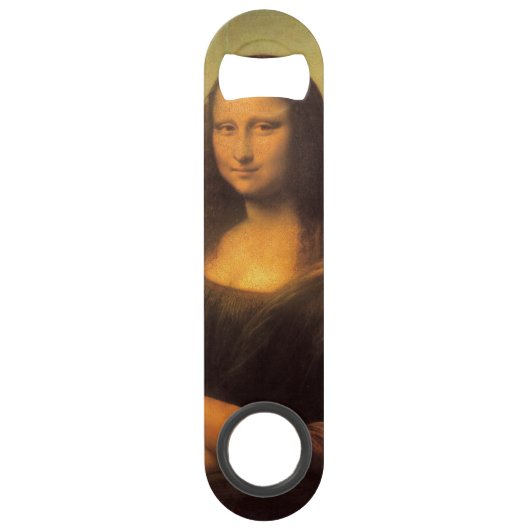 Leonardo Da Vinci's Mona Lisa Speed Flessenopener (Voorkant)
