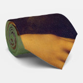 Leonardo da Vinci's Mona Lisa Stropdas (Opgerold)