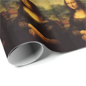 Leonardo da Vinci's Mona Lisa Wrapping Paper Cadeaupapier (Rol Hoek)
