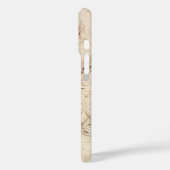 Leonardo da Vinci's Oude Man en Waterschets Case-Mate iPhone Case (Achterkant / Links)