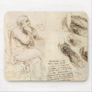 Leonardo da Vinci's Oude Man en Waterschets Muismat