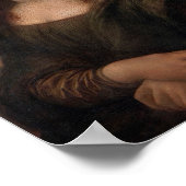 Leonardo da Vinci's Portrait of Mona Lisa Poster (Hoek)