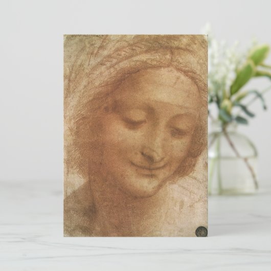 Leonardo da Vinci's Portret van de Heilige Anne St (Staand voorkant)