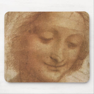 Leonardo da Vinci's Portret van de Heilige Anne St Muismat