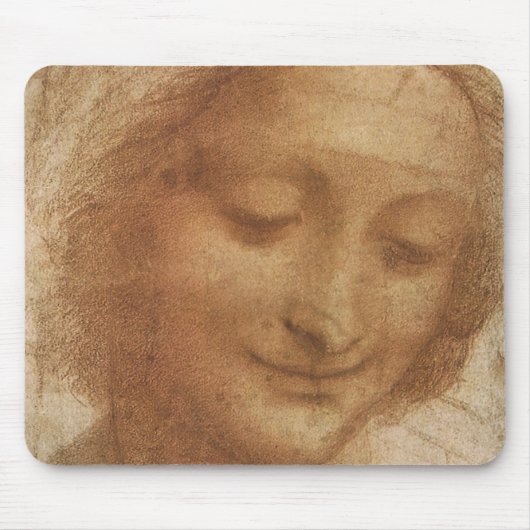 Leonardo da Vinci's Portret van de Heilige Anne St Muismat (Voorkant)