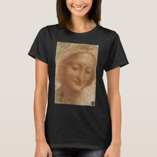 Leonardo da Vinci's Portret van de Heilige Anne St T-shirt