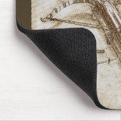 Leonardo da Vinci's reusachtige kruisboog wapen sc Muismat (Hoek)