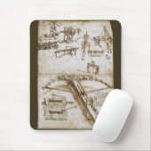 Leonardo da Vinci's reusachtige kruisboog wapen sc Muismat (Met muis)