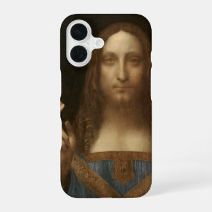 Leonardo da Vinci's Salvator Mundi (Jezus Christus iPhone 16 Hoesje