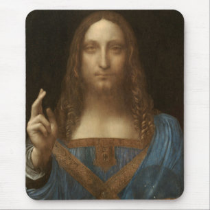 Leonardo da Vinci's Salvator Mundi (Jezus Christus Muismat