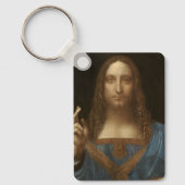 Leonardo da Vinci's Salvator Mundi (Jezus Christus Sleutelhanger (Voorkant)