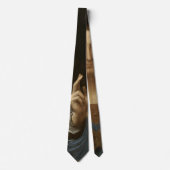 Leonardo da Vinci's Salvator Mundi (Jezus Christus Stropdas (Voorkant)