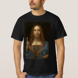 Leonardo da Vinci's Salvator Mundi (Jezus Christus T-shirt