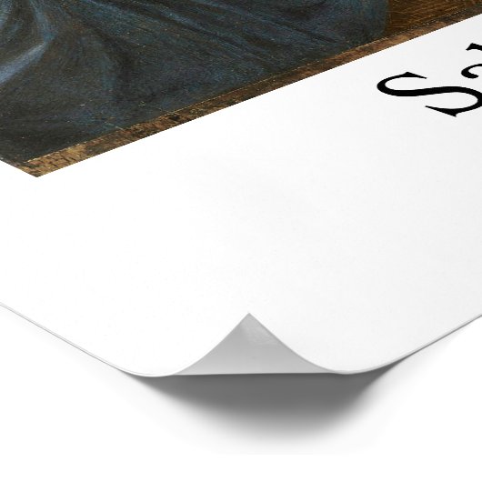 Leonardo da Vinci's Salvator Mundi Poster (Hoek)