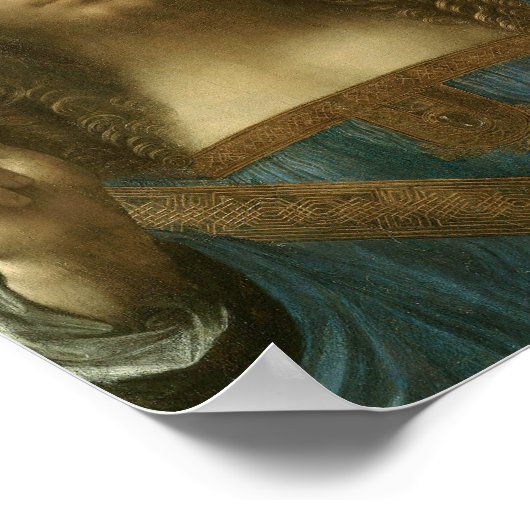 Leonardo da Vinci's Salvator Mundi Poster (Hoek)