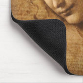 Leonardo da Vinci's Scapigliata, hoofd van een vro Muismat (Hoek)