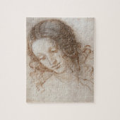 Leonardo da Vinci's studie van het hoofd van Leda Legpuzzel (Verticaal)