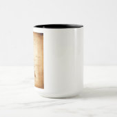 Leonardo da Vinci's Tekening van de Mok Rocket Cof (Midden)