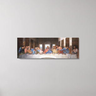 Leonardo da Vinci's The Last Supper (1495-1498)  Canvas Afdruk