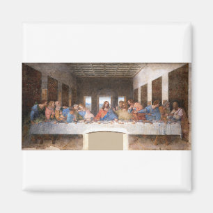 Leonardo da Vinci's The Last Supper (1495-1498) fa Magneet