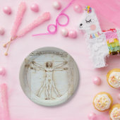 Leonardo da Vinci's Vitruviaanse Man Paper Bord (Feest)