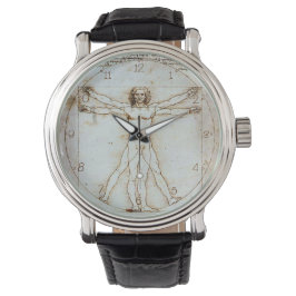 Leonardo da Vinci's Vitruvian Man Watch Horloge