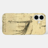 Leonardo da Vinci's vleugel op vliegmachineschets Case-Mate iPhone Case (Achterkant (horizontaal))