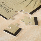 Leonardo da Vinci's vleugel op vliegmachineschets Legpuzzel (Zijkant)