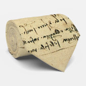 Leonardo da Vinci's vleugel op vliegmachineschets Stropdas (Opgerold)